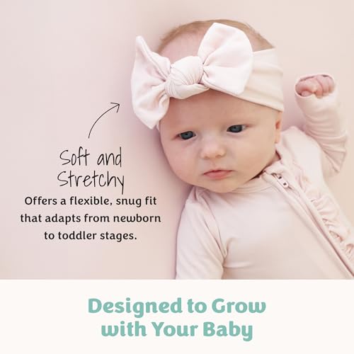 Caden Lane Pale Pink Bamboo Viscose Headwrap
