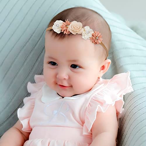 CaySep 3PCS Floral Baby Girl Headbands Set
