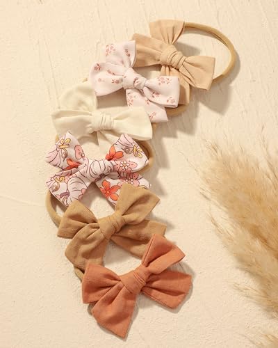 Doboi 10PCS Baby Headbands with Hair Bows