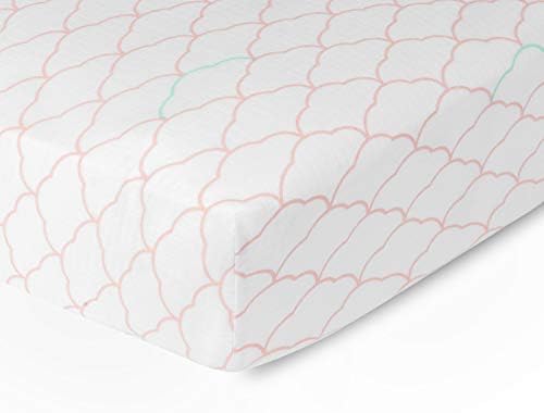 Newton Baby Organic Fitted Crib Sheets 2-Pack - Breathable Muslin Cotton