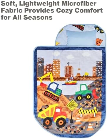 EVERYDAY KIDS Cot Nap Mat with Pillow and Blanket