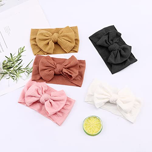 DRESHOW BQUBO Baby Headband with Bow for Girls