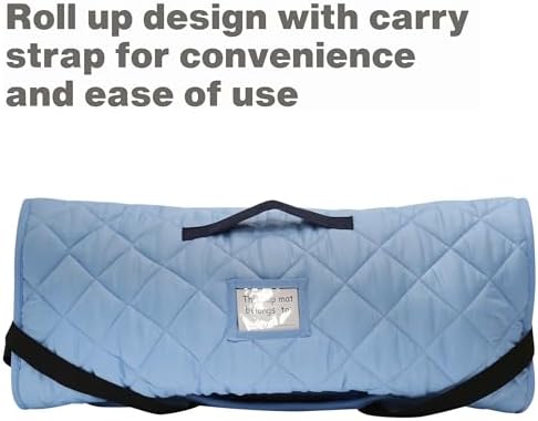 EVERYDAY KIDS Cot Nap Mat with Pillow and Blanket