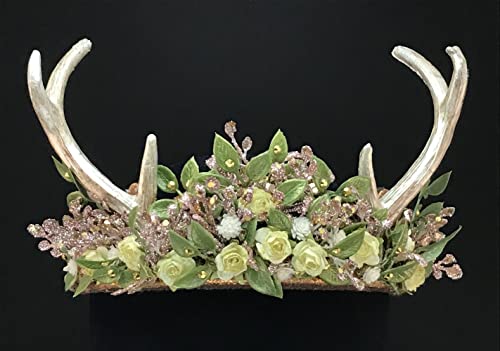 Handmade Unique Cosplay Floral Crown Tiara Headband Fauna
