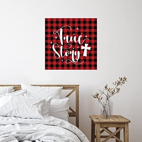 True Story Santa Claus Wall Decal 18in for Kids Room