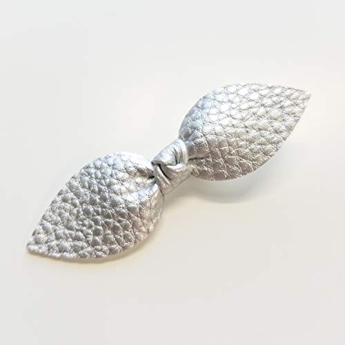 Vanaguelite Dainty Faux Leather Baby Bow Set of 5