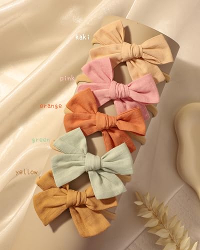 Doboi 10PCS Baby Headbands with Hair Bows