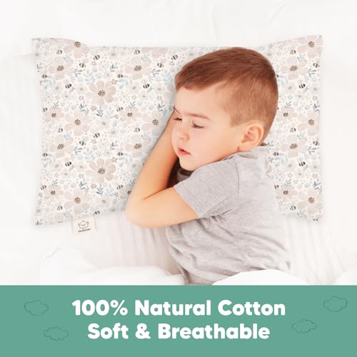 KeaBabies Toddler Pillowcase 13x18 - Flora Vale 1