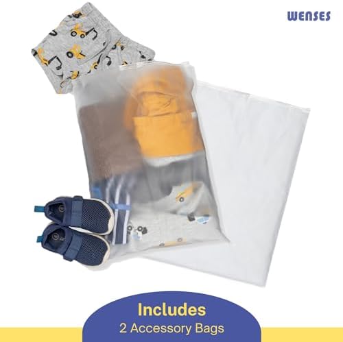Wenses Crib Mattress Storage Bag with Zipper 1