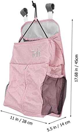 BESTonZON Diaper Caddy Bag Hanging Storage for Crib Stroller and Bed