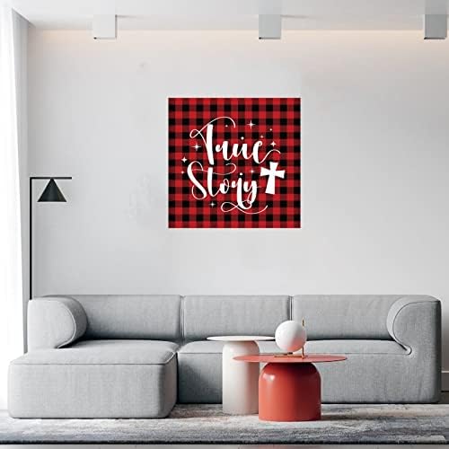 True Story Santa Claus Wall Decal 18in for Kids Room