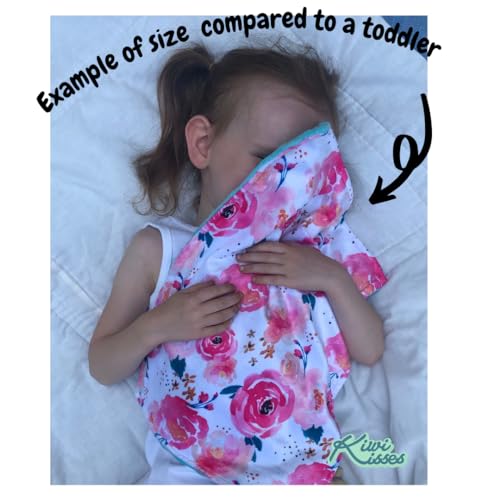 KiwiKisses Sleepy Woodland Animals Lovey Blanket