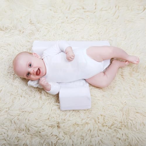 ParkistStar Wedge Toddler Pillow - 45 Degree Adjustable Support Pink
