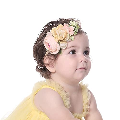 Cinaci 6 Pack Delicate Rose Flower Headbands