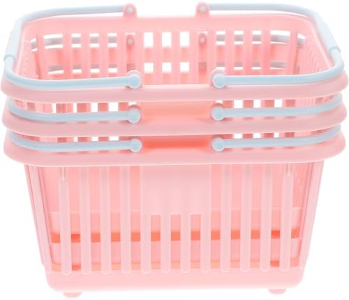 Holibanna 3PCS Plastic Storage Baskets with Handles
