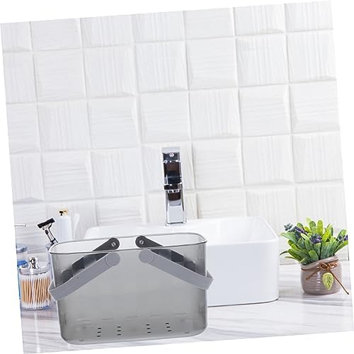 BEBEMOKO Large Capacity Bath Storage Basket with Handles 1