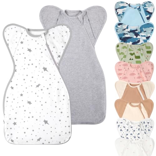 Knirose Swaddle Blanket with Arms Up Design 2 Pack