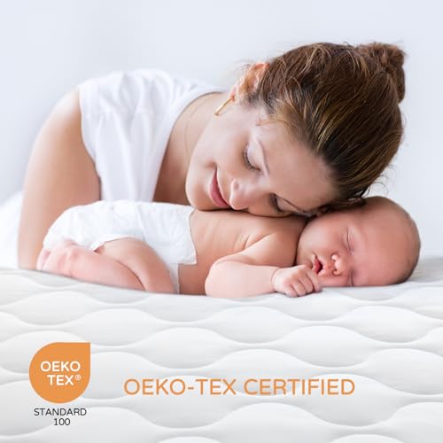 Yoofoss Waterproof Crib Mattress Protector 52x28