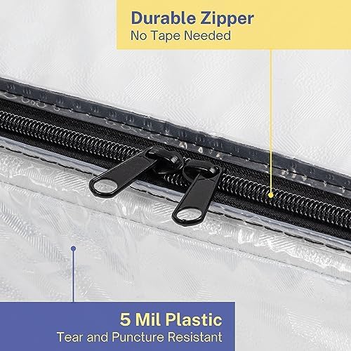Wenses Crib Mattress Storage Bag with Zipper 1