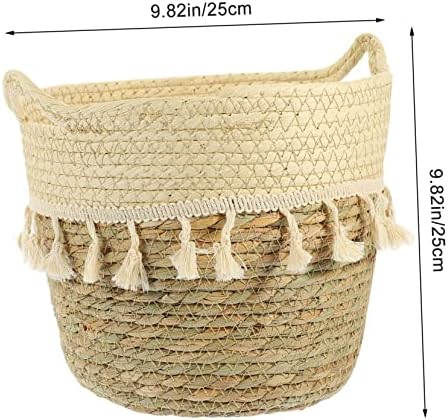 BUGUUYO Woven Storage Basket Toy Organizer