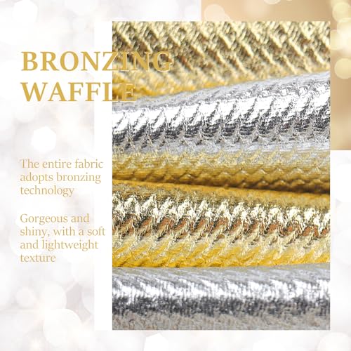 YanJie 5 Baby Metallic Gold and Silver Headwrap