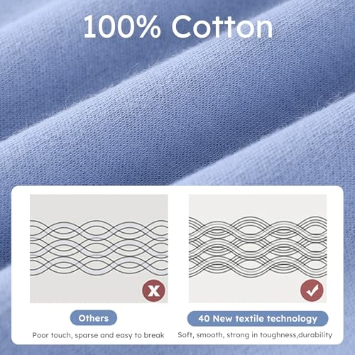 Yoofoss Organic Cotton Swaddle Sleep Sack 0-3 Months 1