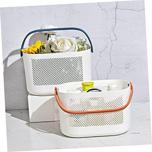 Portable Shower Storage Basket with Handles 1
