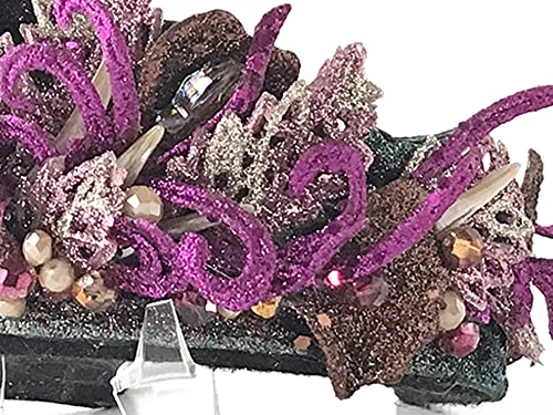 Handmade Unique Glitter Crown Tiara Headband Bali