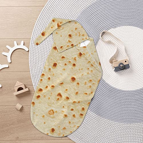 Jarverce Burrito Swaddle Blanket for Baby Soft Tortilla Style Swaddling Blanket