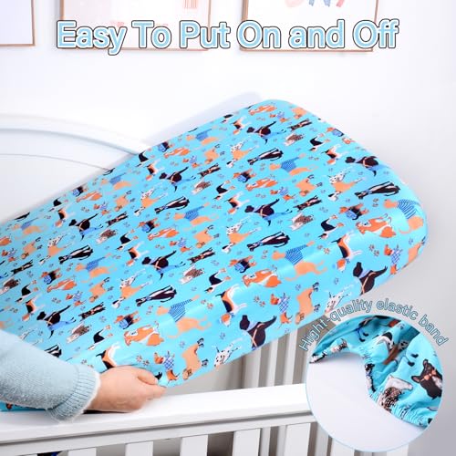 UOMNY Crib Sheet with 360 Degree Wrap
