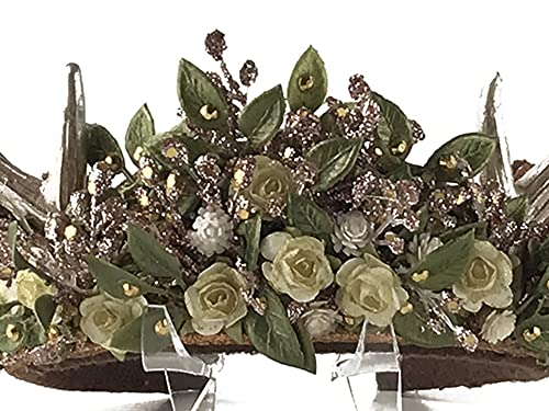 Handmade Unique Cosplay Floral Crown Tiara Headband Fauna