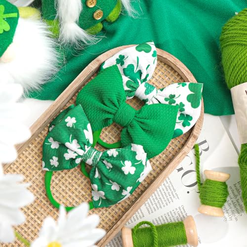 YanJie St Patricks Day Baby Girl Headband