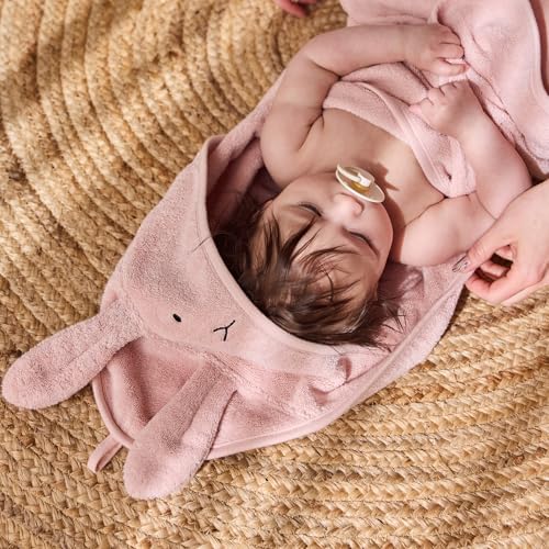 Huxie Baby Hooded Towel - Organic Cotton 32 x 32