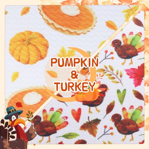 YanJie Fall Thanksgiving Baby Girl Hairband Bow