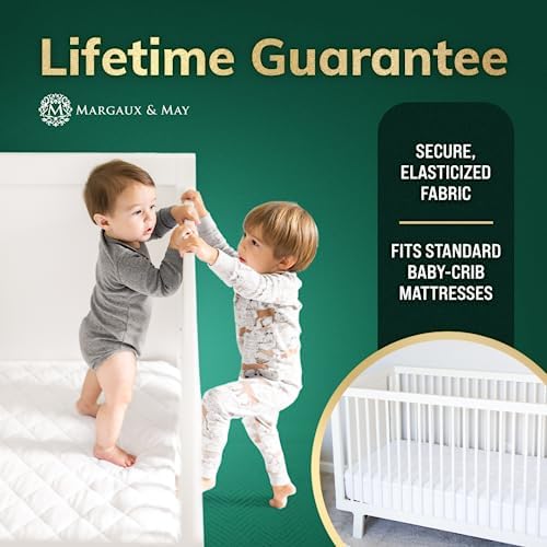 Margaux May Crib Mattress Protector Pad 1
