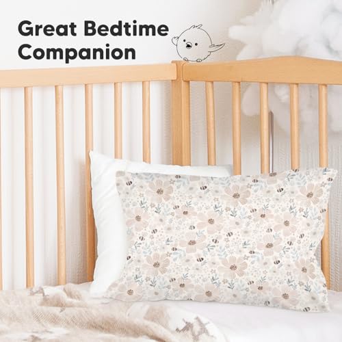 KeaBabies Toddler Pillowcase 13x18 - Flora Vale 1
