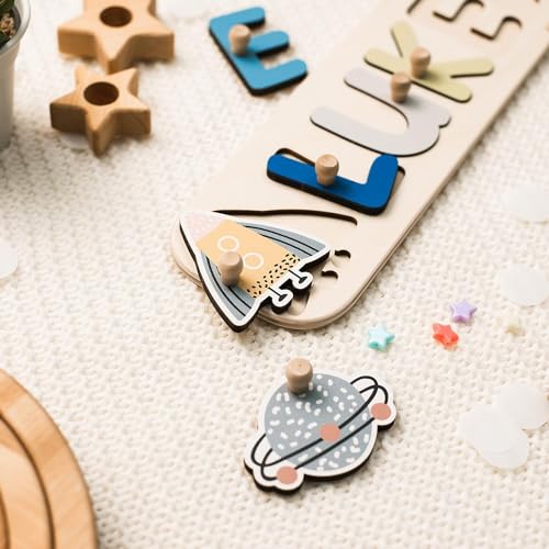 Personalized Wooden Name Puzzle for Kids