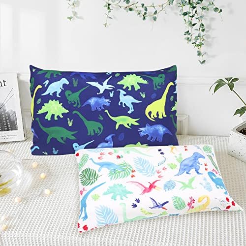 TANOFAR Dinosaur Pillowcase 2 Pack Toddler