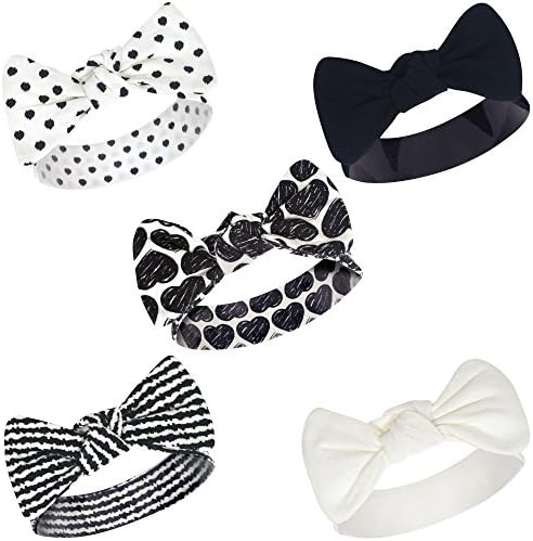 Touched by Nature Organic Cotton Baby Girl Headbands Set