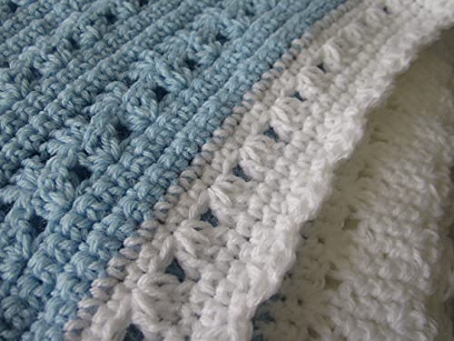 Kims Crochet Baby Boy Blanket