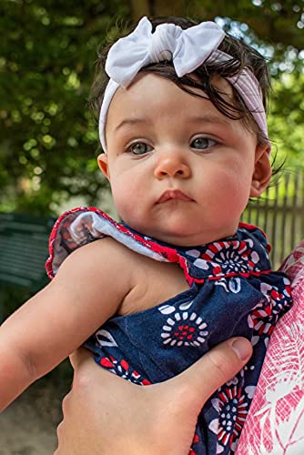 Diaper Squad 20-Pack Baby Girl Bow Headbands