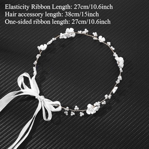 Heygueo Flower Girls Headpiece Wedding Accessory