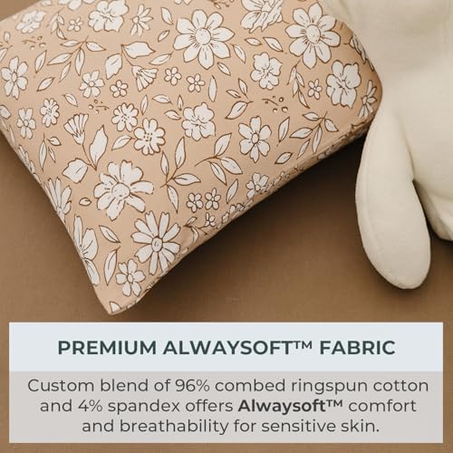 Pobibaby 2 Pack Toddler Pillowcase - Meadow Print