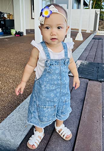 Handmade Hawaiian Plumeria Headband for Baby Girls