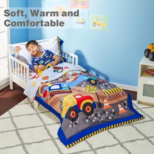 EVERYDAY KIDS 4 Piece Toddler Bedding Set 1