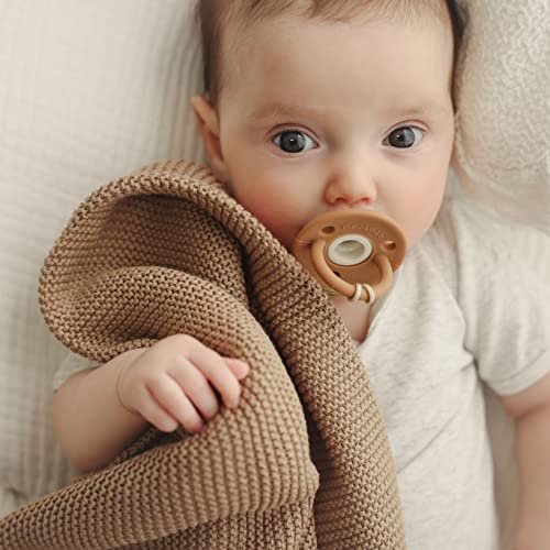 Bleu La La Organic Cotton Baby Swaddle Blanket