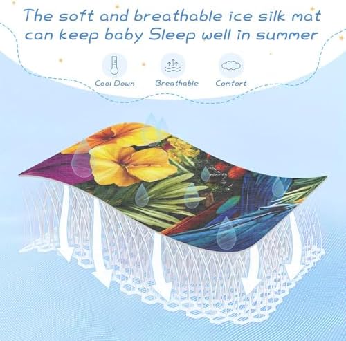 Cooling Baby Mattress Pad Waterproof 28x52 Ultra Soft