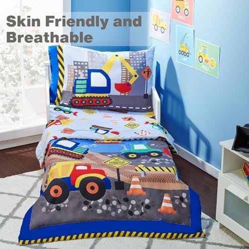 EVERYDAY KIDS 4 Piece Toddler Bedding Set 1