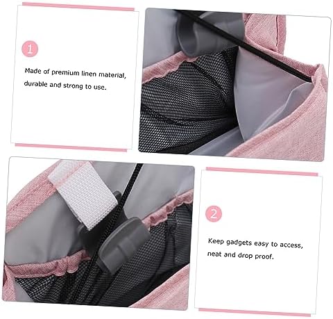 JOINPAYA 1pc Crib Storage Bag Hanging Diaper Organizer