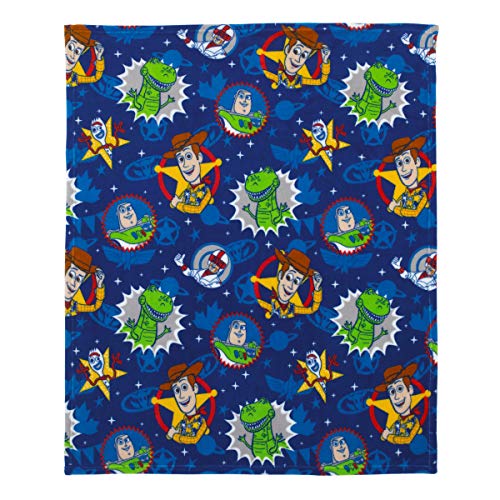 Disney Toy Story 4 Super Soft Plush Toddler Blanket 1